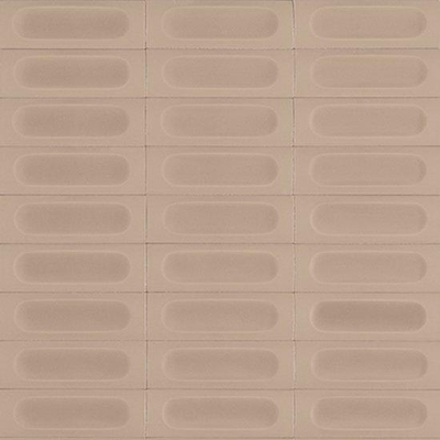 Vtwonen tegels Chop 100283 WAtegel Decor 050X150 Rosa 10Mm Mat 3D Decor