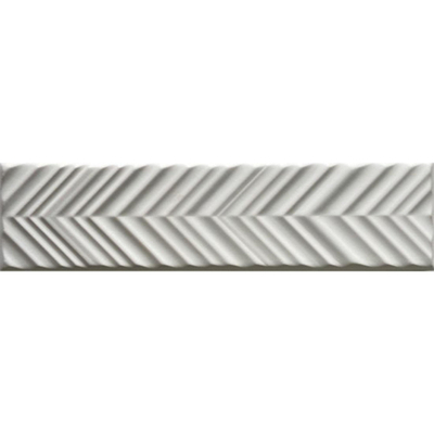 Jos. Dust wandtegel Decor - 5x20cm - Ice Mat Chevron