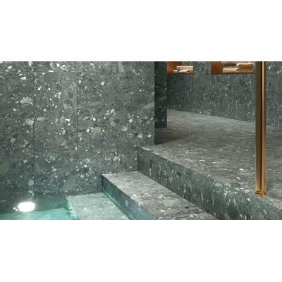 Cercom Ceppo di gres Vloertegel 600X600 Verde 9,5mm Mat Ret.R10