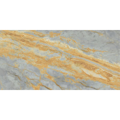 Abk imoker Signoria Vloer- en wandtegel - 60x120cm - gerectificeerd - marmerlook - glans grigio Siena (grijs)