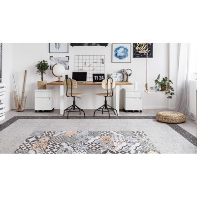 Jos. Venetie Vloer- en wandtegel 20x20cm 10mm vorstbestendig Bianco Mat