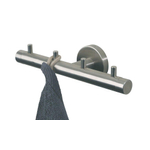 Tiger Boston Handdoekhaak - 20cm - 4 haken - gepolijst RVS CO309830341