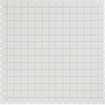 The Mosaic Factory Amsterdam mozaïektegel - 32.2x32.2cm - wand en vloertegel - Vierkant - Glas Ultra White Mat SW62082
