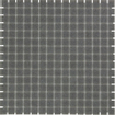 The Mosaic Factory Amsterdam mozaïektegel - 32.2x32.2cm - wand en vloertegel - Vierkant - Glas Grey Mat SW62087