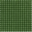The Mosaic Factory Amsterdam mozaïektegel - 32.2x32.2cm - wand en vloertegel - Vierkant - Glas Dark Green Mat SW62104