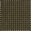 The Mosaic Factory Amsterdam mozaïektegel - 32.2x32.2cm - wand en vloertegel - Vierkant - Glas Brown Mat SW62112