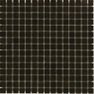 The Mosaic Factory Amsterdam mozaïektegel - 32.2x32.2cm - wand en vloertegel - Vierkant - Glas Dark Brown Mat SW62113