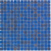 The Mosaic Factory Amsterdam mozaïektegel - 32.2x32.2cm - wand en vloertegel - Vierkant - Glas Blue glans SW62142
