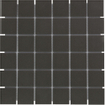 The Mosaic Factory London mozaïektegel - 30.9x30.9cm - wand en vloertegel - Vierkant - Porselein Black Mat SW62229