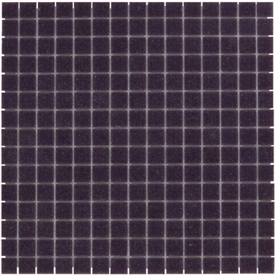 The Mosaic Factory Amsterdam mozaïektegel - 32.2x32.2cm - wand en vloertegel - Vierkant - Glas Dark Purple Mat