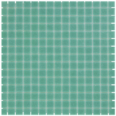 The Mosaic Factory Amsterdam mozaïektegel - 32.2x32.2cm - wand en vloertegel - Vierkant - Glas Jade Green Mat