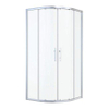 Nemo Start Profi douchecabine - 87x87x195cm - kwartrond - helder veiligheidsglas 5mm - chroom SW877735