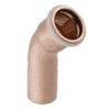 Geberit Mapress persfitting koper water bocht 45 MF 22 SW282407