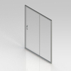 Nemo Go Belo schuifdeur 140x190cm 6mm easy clean glas profielen aluminium verchroomd regelbaar 1360-1410mm SW292850