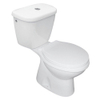 Nemo Go Toledo wc pack 65.5x39x72.5cm porselein wit 3/6 L vloeraansluiting CA/AO met zitting TWEEDEKANS OUT7955