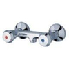 Zucchetti Urbanis Tweegreepsmengkraan voor douche met 3/4 aansluiting voor doucheslang zonder garnituur chroom SW70293