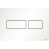 Tece Tecesolid bedieningsplaat - 22x15cm - duospoeltechniek - mat wit SW856985