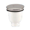 GO by Van Marcke Doucheplug - ingebouwde sifon - afvoeropening D9cm - aansluiting op afvoerbuis D4cm - deksel verticale uitloop - ABS verchroomd SW404142