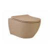 GO by Van Marcke wandtoilet - 53x36x35cm - met softclose & quickrelease zitting - porselein mat latte SW1009738
