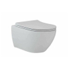 GO by Van Marcke wandtoilet - 53x36x35cm - met softclose & quickrelease zitting - porselein mat wit SW1009744