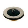 Nemo Skill wastafelplug met rubber stop 54 x D 65 mm messing SW292370