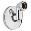 GROHE S koppeling met rozet per stuk 1/2x3/4 chroom 0433766