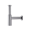 Hansgrohe Flowstar S Premium designbekersifon 5/4 met muurbuis met rozet chroom 0452098