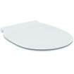 Ideal Standard Connect Air closetzitting met deksel met softclose dun wit/RVS SW75931