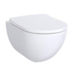 Geberit Acanto hangtoilet diepspoel zonder spoelrand 456l wit KeraTect zonder wczitting SW226019