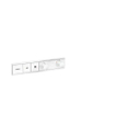 Hansgrohe RainSelect afbouwdeel voor inbouw douchekraan thermostatisch voor 2 functies 45.6x90cm mat wit SW297653