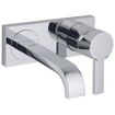 GROHE Allure wastafelmengkraan inbouw - laag - uitloop 18cm - 1 knop - chroom 0434013