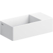 Clou New Flush 3 fontein 35x18cm voorbewerkt kraangat aluite Wit mat SW106246
