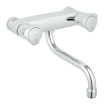 GROHE Costa L Keukenkraan - onderuitloop - inbouw - chroom 0440161