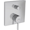 Hansgrohe Finoris afdekset badkraan met hendel chroom SW651033