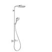 Hansgrohe Raindance Select Regendoucheset - thermostaat - hoofddouche 24cm - chroom SW204694
