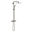 GROHE Euphoria XXL Regendoucheset Opbouw - hoofddouche 31cm - handdouche rond - brushed hard graphite SW98857
