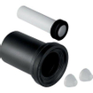Geberit aansluitgarnituur PE 185mm afvoer 90mm toevoer 45mm 0710989