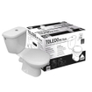 Nemo Go Toledo wc pack 65.5x39x72.5cm porselein wit 3/6 L muuraansluiting H/PK met zitting SW287784