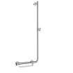Hansgrohe unica comfort glijstang 110 rechts met greep links chroom wit SW66577