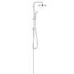 GROHE Tempesta Regendoucheset Opbouw - hoofddouche Ø21cm -handdouche Ø10cm - chroom SW108096