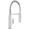GROHE Eurocube Keukenkraan - 2 straalsoorten - met profesionele handdouche - chroom 0438105