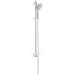 GROHE Euphoria 110 Massage Glijstangset - 90cm - ronde handdouche - 3 straalsoorten - gladde doucheslang - met zeepschaal - chroom 0441966