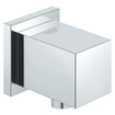 GROHE Euphoria Cube wandaansluitbocht buitendraad beveiliging tegen terugstroming chroom 0442199