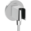 Hansgrohe Fixfit porter s wandhouder m. muuraansluitbocht m. terugslagklep chroom SW772520