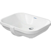 Duravit D Code onderbouwwastafel 56x40cm zonder kraangat met overloop wit 0315223