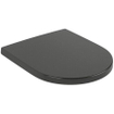 Villeroy & boch Subway 3.0 closetzitting met softclose en quickrelease Mat Ebony SW546734