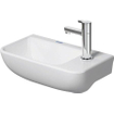 Duravit Starck Me fontein 1 kraangat rechts 40x22cm mat wit SW297032