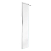 Saniclass Bellini inloopdouche zijwand 30x200cm 8mm excl profiel en stabilisatiestang anti kalk chroom SW373906