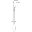 GROHE Tempesta Cosmopolitan Regendoucheset Opbouw - aquadimmer - hoofddouche 21cm - handdouche 10cm - chroom SW108122