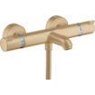 Hansgrohe Ecostat Comfort badkraan thermostatisch met omstel met koppelingen brushed bronze SW358644